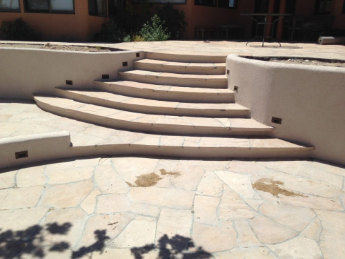 PATIO FLAGSTONE installation in Placitas, NM
