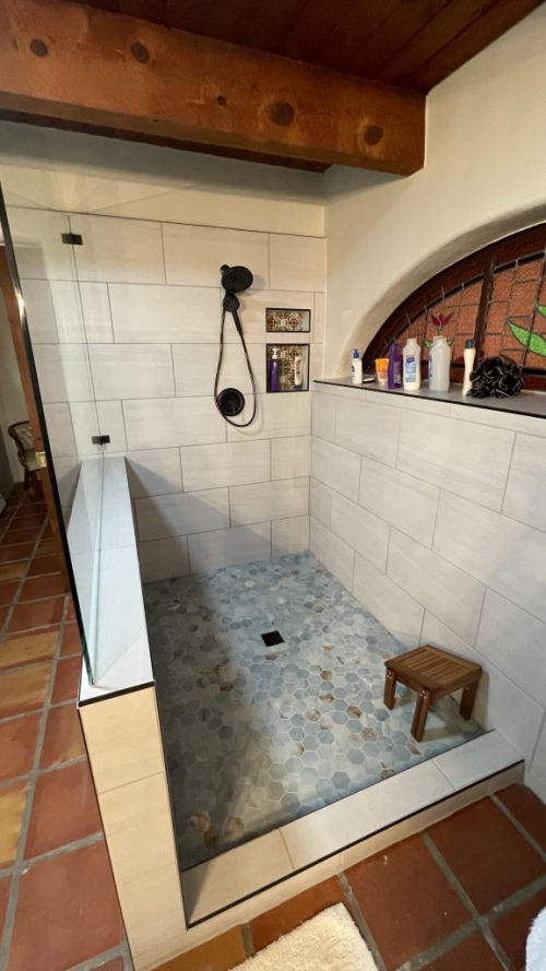 WALK IN SHOWER installation in Corrales, NM