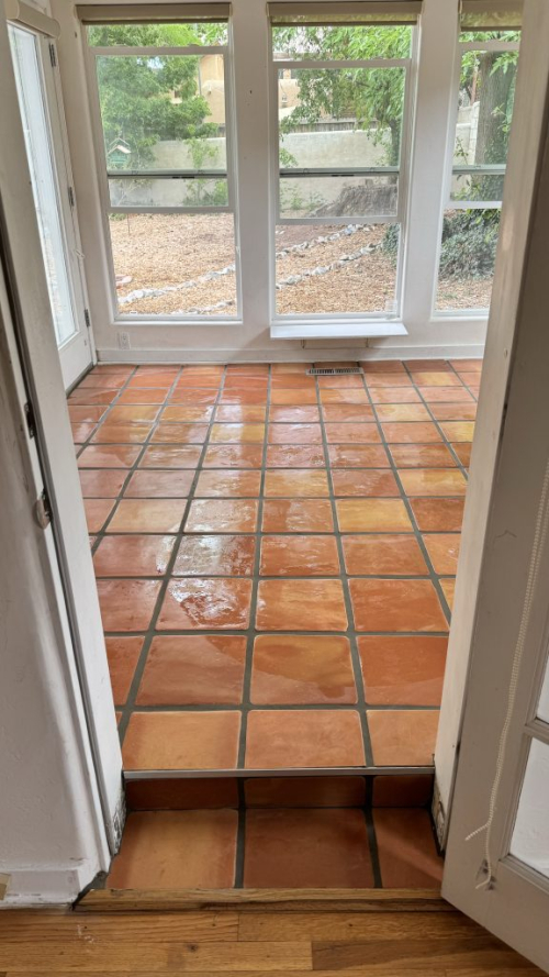 Mexican Saltillo Tile installation in Albuquerque, NM