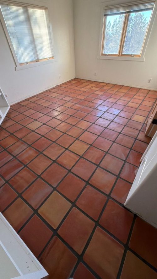 Mexican Saltillo Tile Mexican Saltillo Tile Installation in Placitas, NM