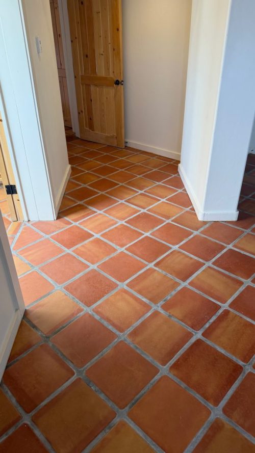 Mexican Saltillo Tile Mexican Saltillo Tile Installation in Placitas, NM